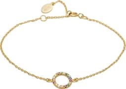 With love darling Partnership Bracelet Vermeil (925 Sterling Silver Go...