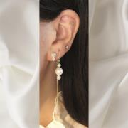 The Earring Shop Horizon Hook Threader One size - Ørehænger hos Magasi...