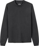 Mads Nørgaard - Copenhagen Cotton Jersey Dye Frode Tee LS Mand Sort La...