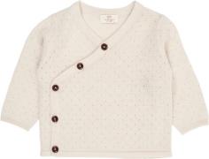 Copenhagen Colors Merino Crossover Cardigan W. Hole Pattern Str 68 Mer...