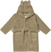 Liewood Lily Bathrobe Str 5-6y - Rabbit Oat Morgenkåber hos Magasin