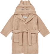 Liewood Lily Rabbit Bathrobe Str 1/2Y - Pale Tuscany Morgenkåber hos M...