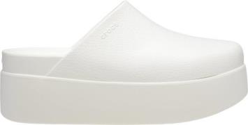 Crocs Dylan Platform Clog Chk Kvinde Chalk Slip-ins Str 39/40 - hos Ma...