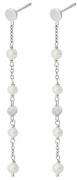 Pernille Corydon Jewellery Ocean Pearl Earchains 55 mm - Ørestikker ho...