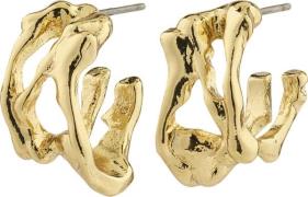 Pilgrim Fotini Recycled Hoop Earrings Goldplated one size - Creoler ho...