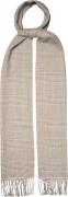 ETON Beige Prince Of Wales Merino Wool Scarf One Size - Slips hos Maga...