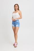 Sorbet Sbtrust Denim Shorts Kvinde Mid Blue Denim Denim Shorts Str L D...