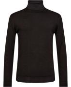 Manifattura Knitwear Mand Brun Sweaters Str L - Merino Uld hos Magasin