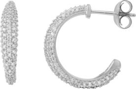 ByBiehl Ocean Flow Medium Sparkle Hoop R - Creoler hos Magasin