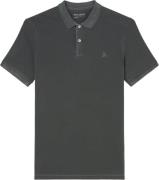 Marc O’Polo Polo, Short Sleeve, Button Placket, Mand Pirate Black Kort...