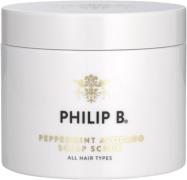 Philip B Peppermint Avocado Scalp Scrub 236ml - Hårkur hos Magasin