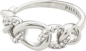 Pilgrim Wrenley Recycled Ring Silverplated one size - Ringe hos Magasi...