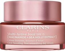 Clarins Multiactive Dagcreme Dry Skin Spf15 50 ml - Dagcreme hos Magas...