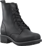 Cashott Caskarla Lace Boot WR Warm Lining Oil Nubuck Kvinde Black Snør...