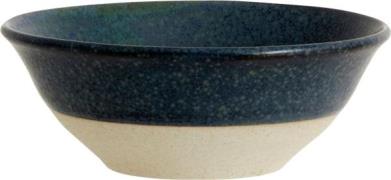 Nordal Grainy Bowl, Dark Blue 0008 - Dybe Tallerkener hos Magasin