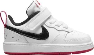 Nike Court Borough Low 2 SE Sneakers Hvid Sneakers Str 23.5 - Læder ho...