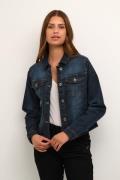 Cream Lisa Denim Jacket Kvinde Denim Blue Denimjakker Str 42 Denim - h...