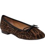 Billi Bi Ballerina A7425 Kvinde Leopardo Arabica Suede 546 Ballerinaer...