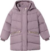 Name It Nmfmemo Jacket Long TB Str 92 - Grape Shake Vinterjakker hos M...