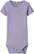 Name It Nbfkab SS Body Noos Str 92 - Heirloom Lilac/melange Kortærmede...