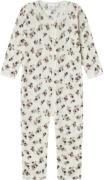 Name It Nbfwang Wool Needle Nightsuit Noos Str 68 - Snow White/aop Nat...