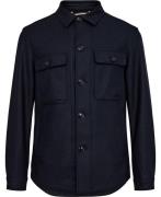 BOSS Ccarper-os-244 Mand Dark Blue Overshirts Str 46 - hos Magasin