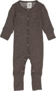 Müsli by Green Cotton Woolly rib Bodysuit Str 44 - Walnut Melange Held...