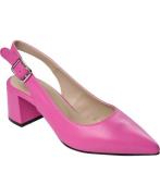 Gardenia Cupiter Kvinde Shocking Pink Slingbacks Str 40 - Læder hos Ma...