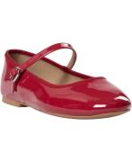 Steve Madden Vinetta Sandal Kvinde Red Patent Ballerinaer Str 40 - hos...