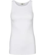 Magasin Gith 1S Kvinde Bright White Tanktoppe Str L