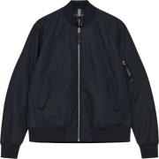 Mos Mosh Gallery Mmgcain Bomber Jacket Mand Navy Frakker Str L - hos M...