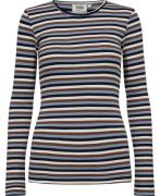 Magasin Milla 1G Kvinde Arctic Winter Stripe Langærmede Tshirts Str L ...