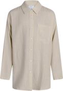 Grunt Latti LS Linen Shirt Str XL/16Y - Sand Skjorter hos Magasin