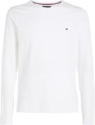 Tommy Hilfiger Stretch Slim FIT Long Sleeve TEE Mand White Langærmede ...