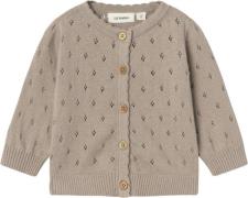 Lil' Atelier Nbfnimi LS Knit Card LIL Str 68 - Etherea Cardigans hos M...