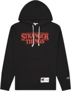 Champion Hooded Sweatshirt Mand Black Hoodies Str S - Bomuld hos Magas...