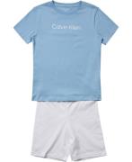 Calvin Klein Knit PJ SET SS + Short Str 10-12 år - 0sy Nattøj hos Maga...