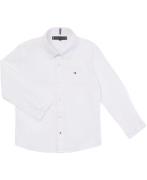 Tommy Hilfiger Boys Stretch Oxford Shirt L/S Str 14 år / 164 cm - Whit...