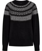 Magasin Cindi 2 Sweater Alpakamix Kvinde Black Sweaters Str L Uld