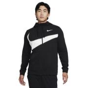 Nike Drifit Fleece Full-zip Fitness Hættetrøje L - Hættetrøjer hos Mag...