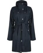 Danefæ Rainlover Raincoat Kvinde Dk Navy Regnjakker Str L - hos Magasi...