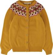 Soft Gallery Sgmira Knit Cardigan Str 4y - Old Gold Cardigans Bomuld h...