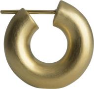 Jane Kønig Small Chunky Hoop, Goldplated Sterling Silver One Size - Cr...