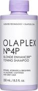 Olaplex No. 4P Blonde Enhancer Toning Shampoo 250ml 250 ml - Shampoo h...