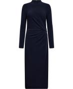 InWear Solanaiw LS Dress Kvinde Stormy Navy Midi Kjoler Str L - hos Ma...