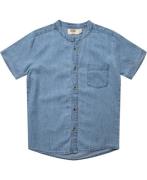 Magasin Louie 2 G Str 10 Light Denim Blue Skjorter Bomuld