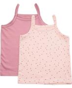 Magasin Girls Tanktops 2pack Str 2 Rose Dot / Mesa Rose Undertrøjer Bo...