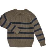 Magasin Taylor Pullover Organic Str 4 Beetle / Navy Blazer Stripe Stri...