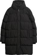 Superdry Hooded Sports Puffer MID JKT Mand Black Vinterjakker Str L - ...