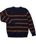 Magasin Taylor Pullover Organic Str 6 Navy Blazer / Monk's Robe Stripe...